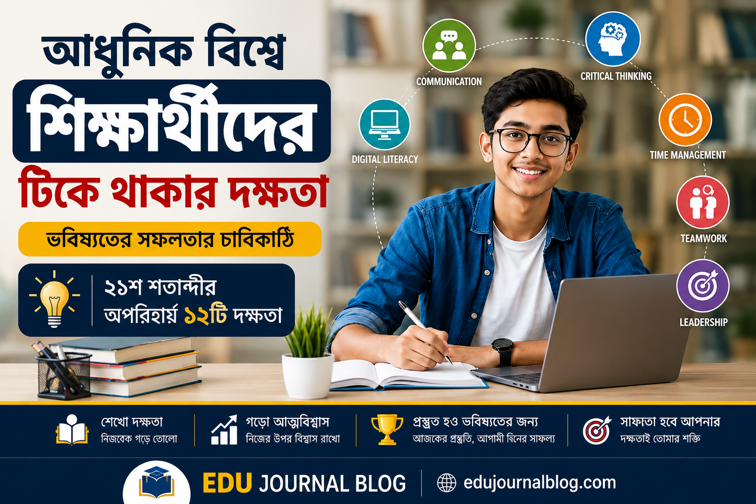 আধুনিক বিশ্বে শিক্ষার্থীদের টিকে থাকার দক্ষতা