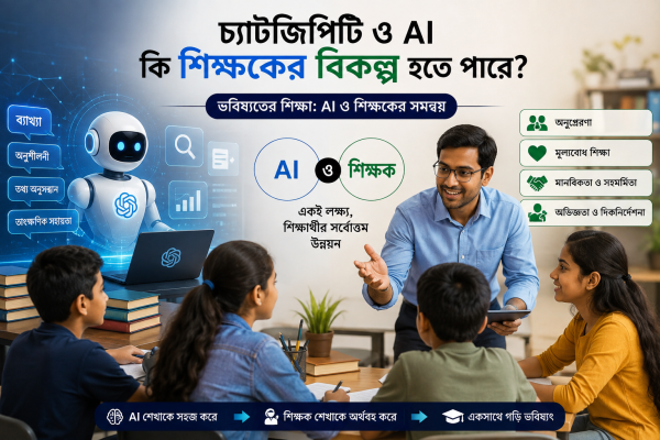 চ্যাটজিপিটি ও এআই কি শিক্ষকের বিকল্প হতে পারে