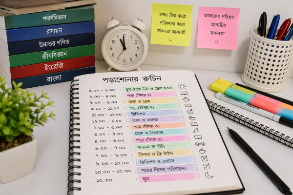 পড়াশোনার রুটিন